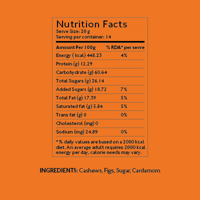 Almond House Kaju Anjeer Burfi