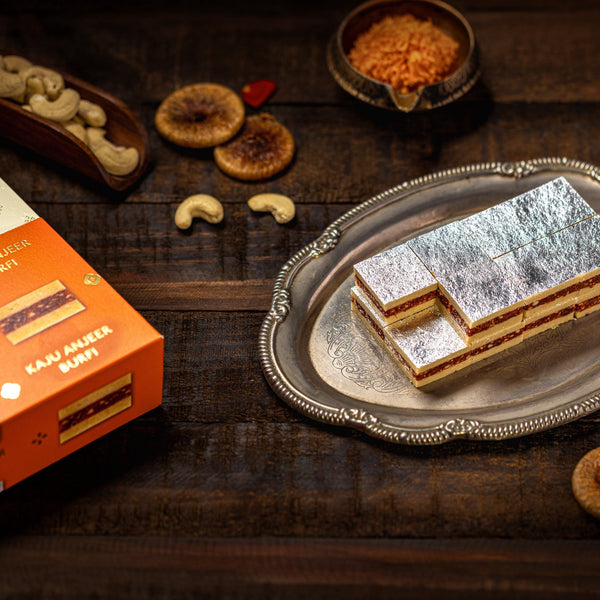 Almond House Kaju Anjeer Burfi (MAP) - Distacart