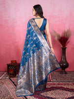 Thumbnail for Vedant Vastram Banarasi Silk Fashion Saree - Morpinch - Distacart