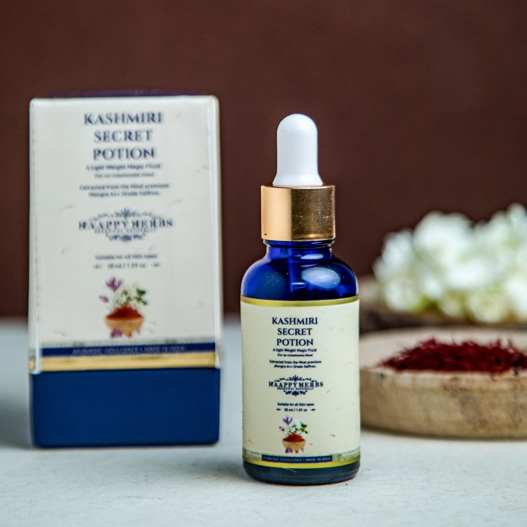 Haappyherbs Kashmiri Secret Potion - A Light Weight Magic Fluid - Distacart