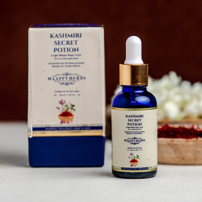 Haappyherbs Kashmiri Secret Potion - A Light Weight Magic Fluid - Distacart