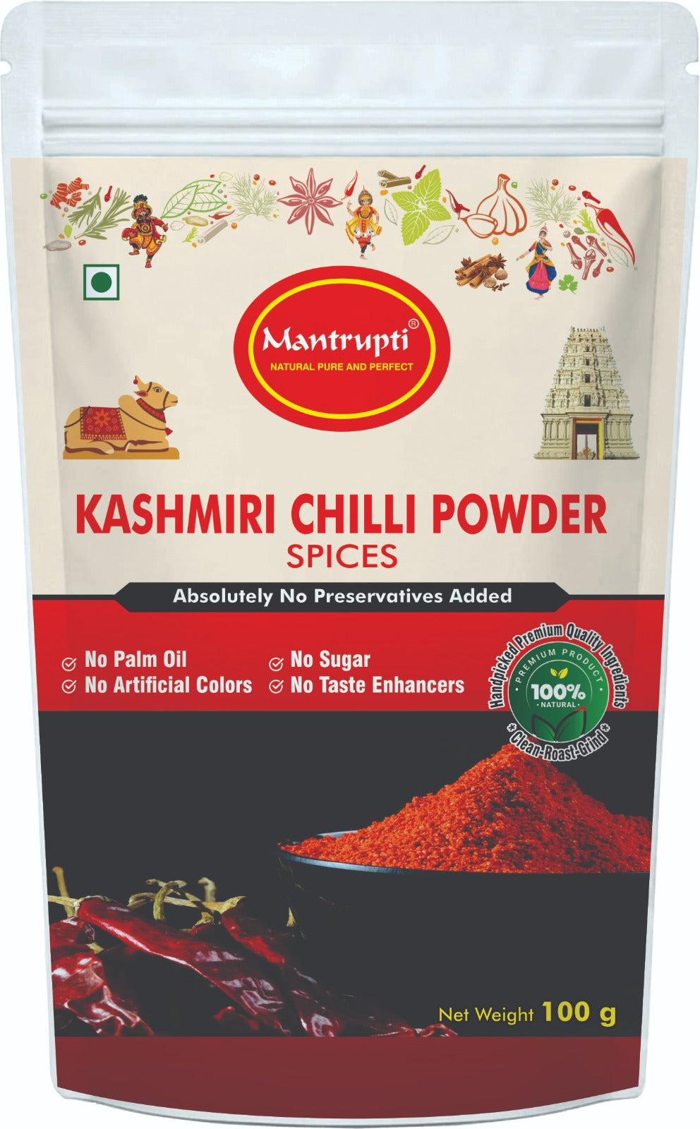 Mantrupti Kashmiri Chilli Powder - Dista
