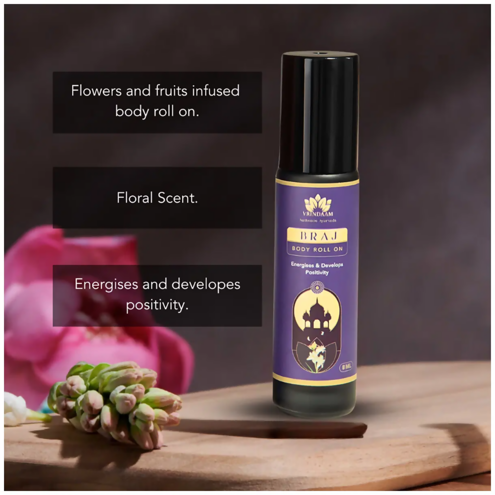 Vrinda Braj Aromatic Oil Roll On - Dista