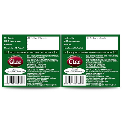 Gtee Moringa Tea Bags - Distacart