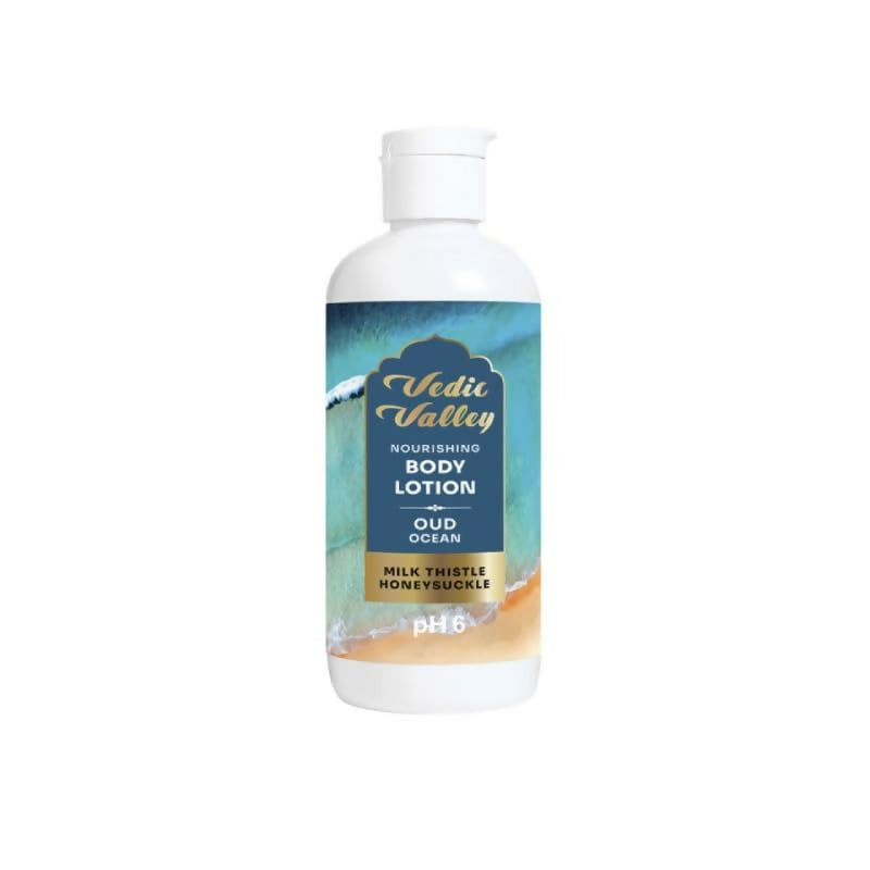 Vedic Valley Oud Ocean Body Lotion for Women & Men - Distacart