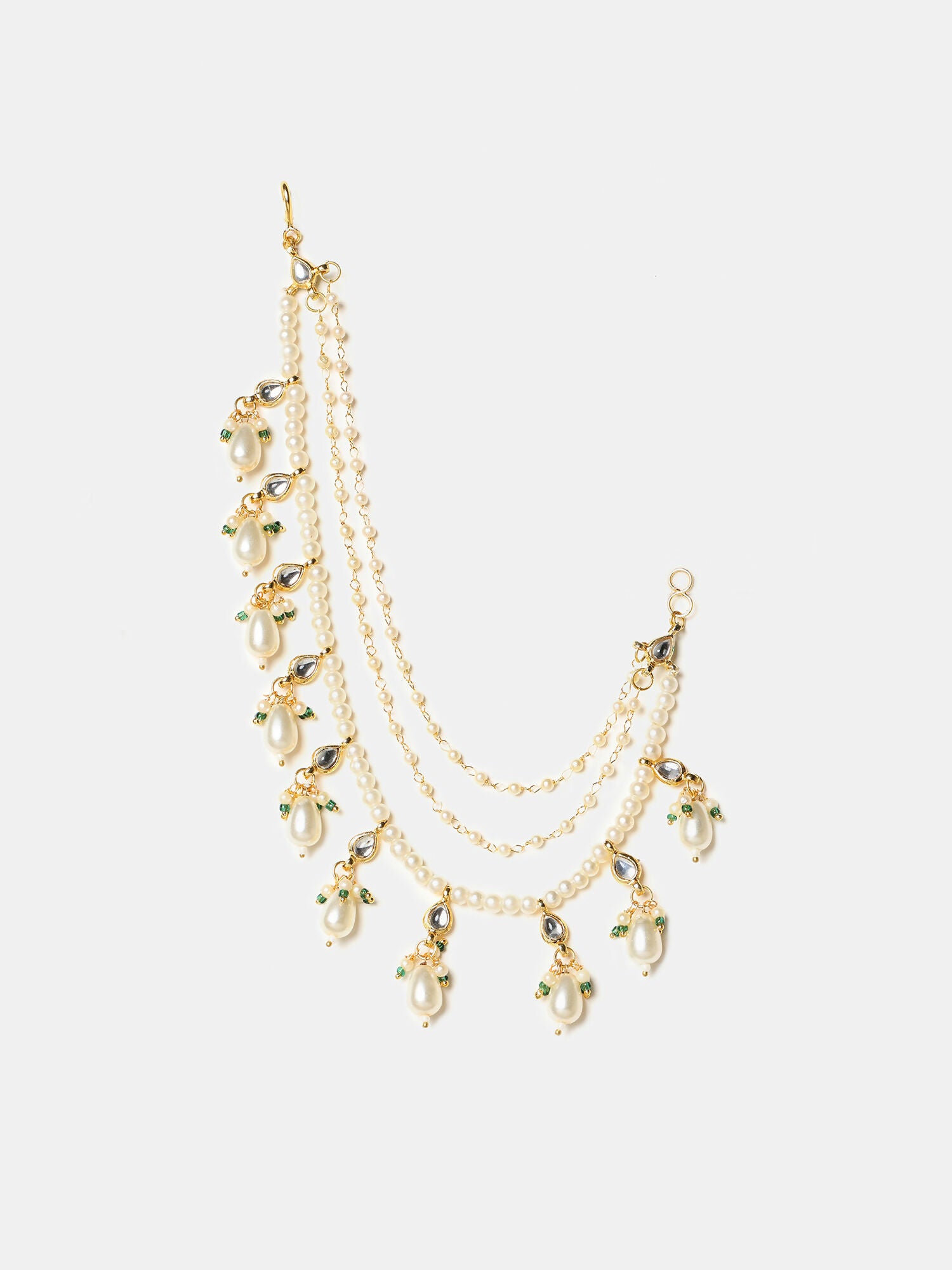 Ruby Raang Rajkumari Kaan Chain - Distacart