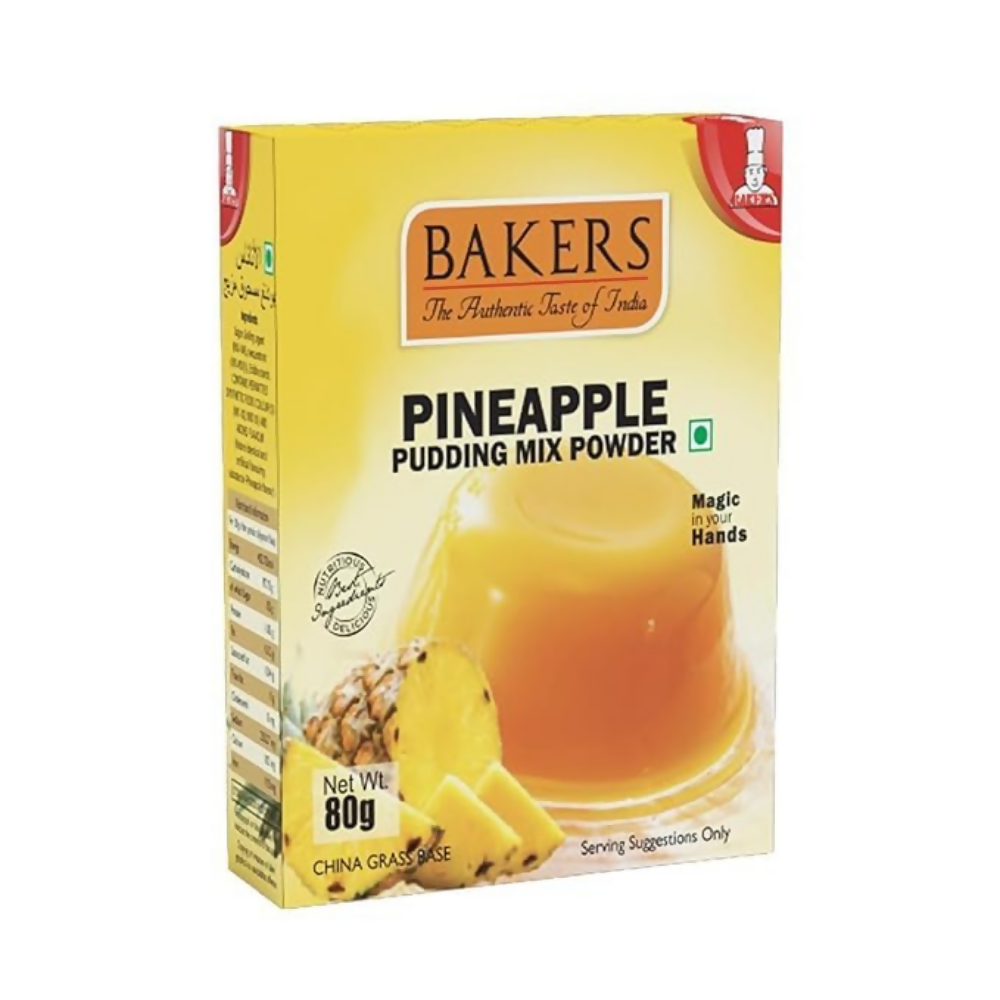 BAKERS Instant Pudding 4 Flavors Mix Combo - Dista