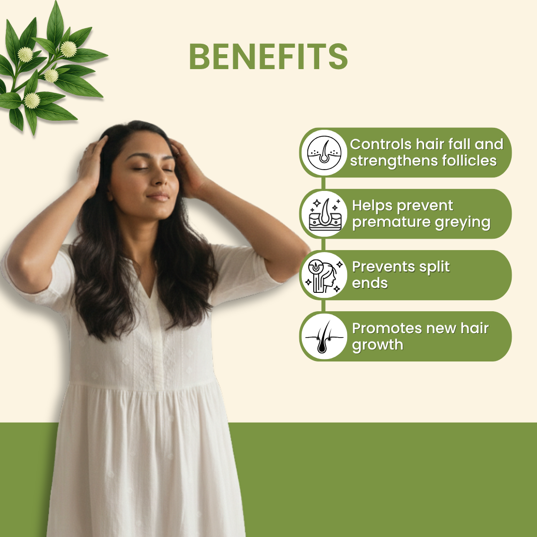 Dr. Rao's Keshovin -H Ayurvedic Hair Growth Oil - Dista