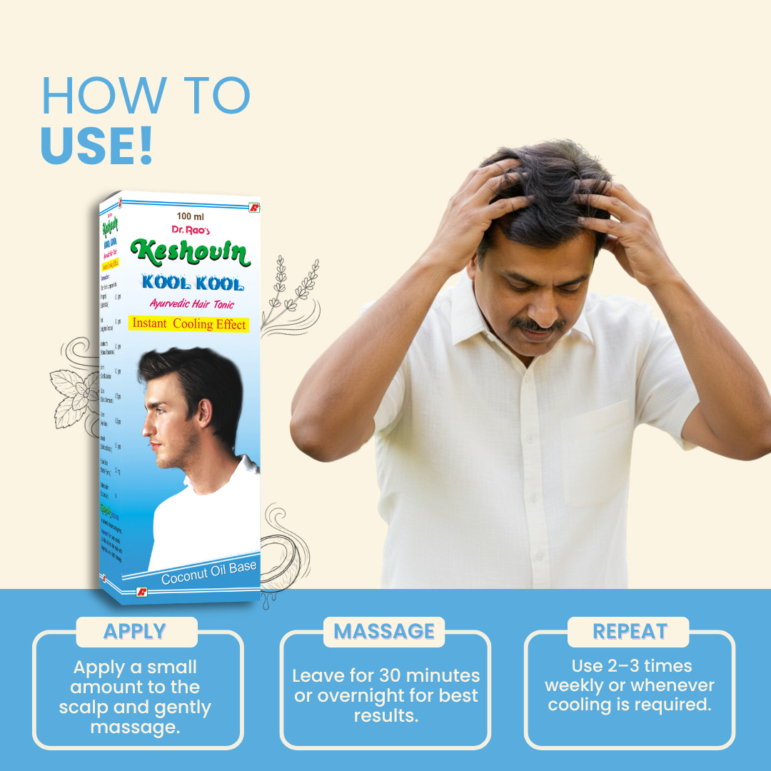 Dr. Rao's Keshovin Kool Kool Oil - Dista