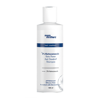Man Matters 2% Ketoconazole Anti Dandruff Shampoo, Cruelty Free, Vegan, No Side Effects - Distacart