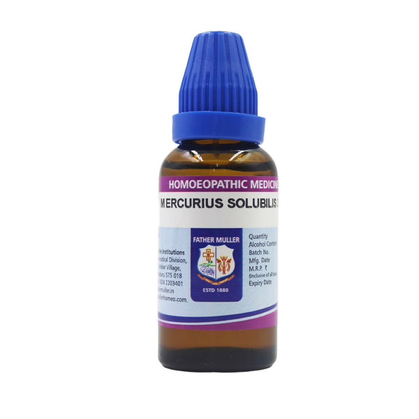 Father Muller Mercurius Solubilis Dilution - Distacart