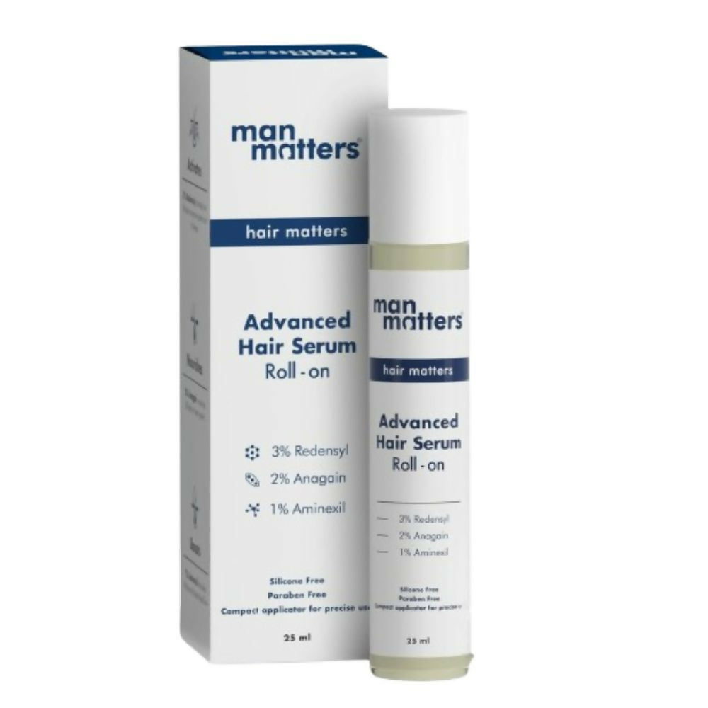 Man Matters Advanced Hair Growth Rosemary Serum Roll-On - Distacart