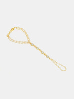 Thumbnail for Ruby Raang Subtle Gold-Pearl Haath Phool