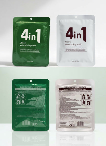 Brand born 4in1 Two Face Mask - Distacart