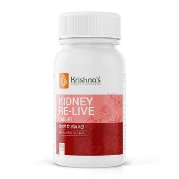 Krishna'S Herbal & Ayurveda Kidney Re-Live Tablets - Distacart