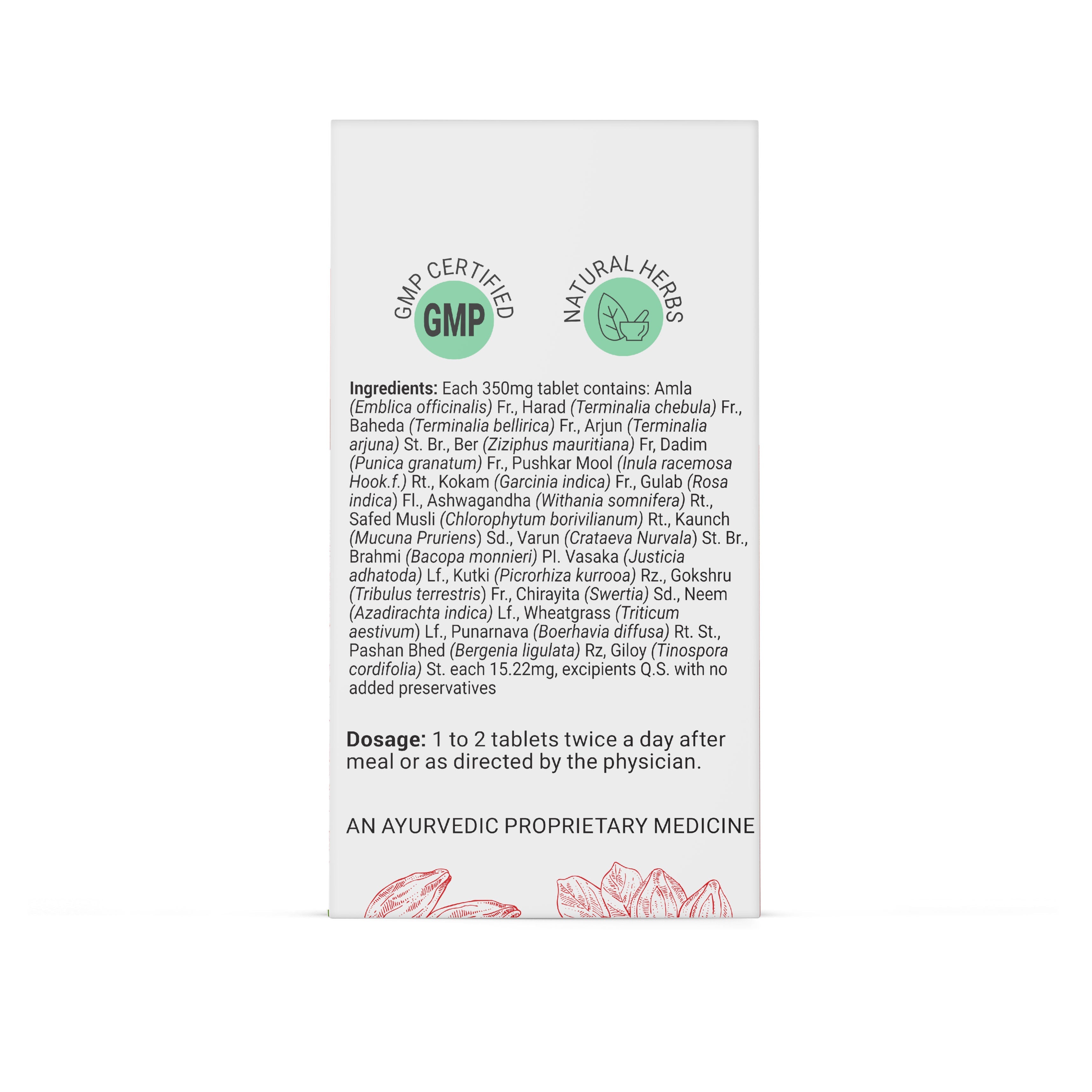 Krishna'S Herbal & Ayurveda Kidney Re-Live Tablets