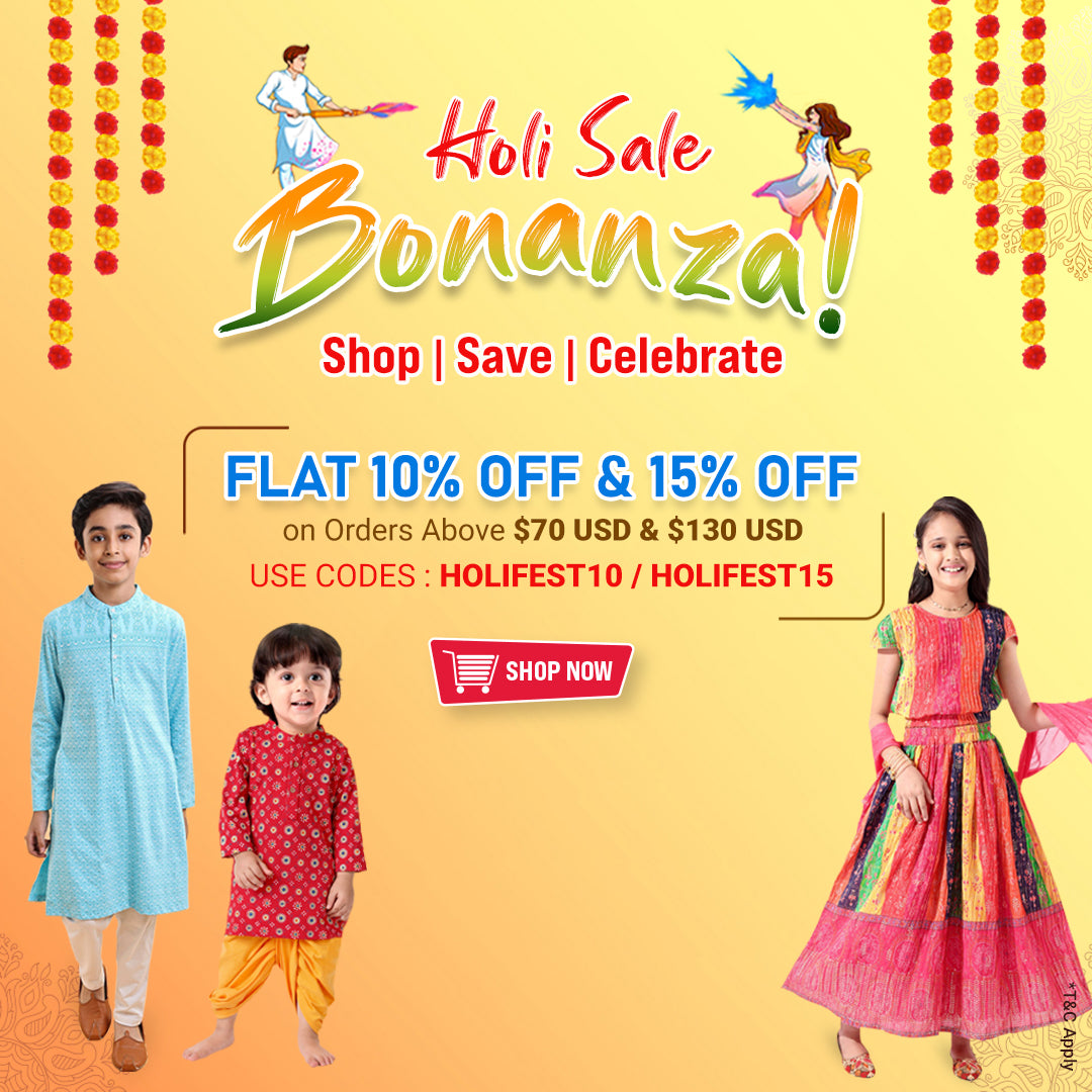 Holi Bonanza Sale - Baby & Kids Products