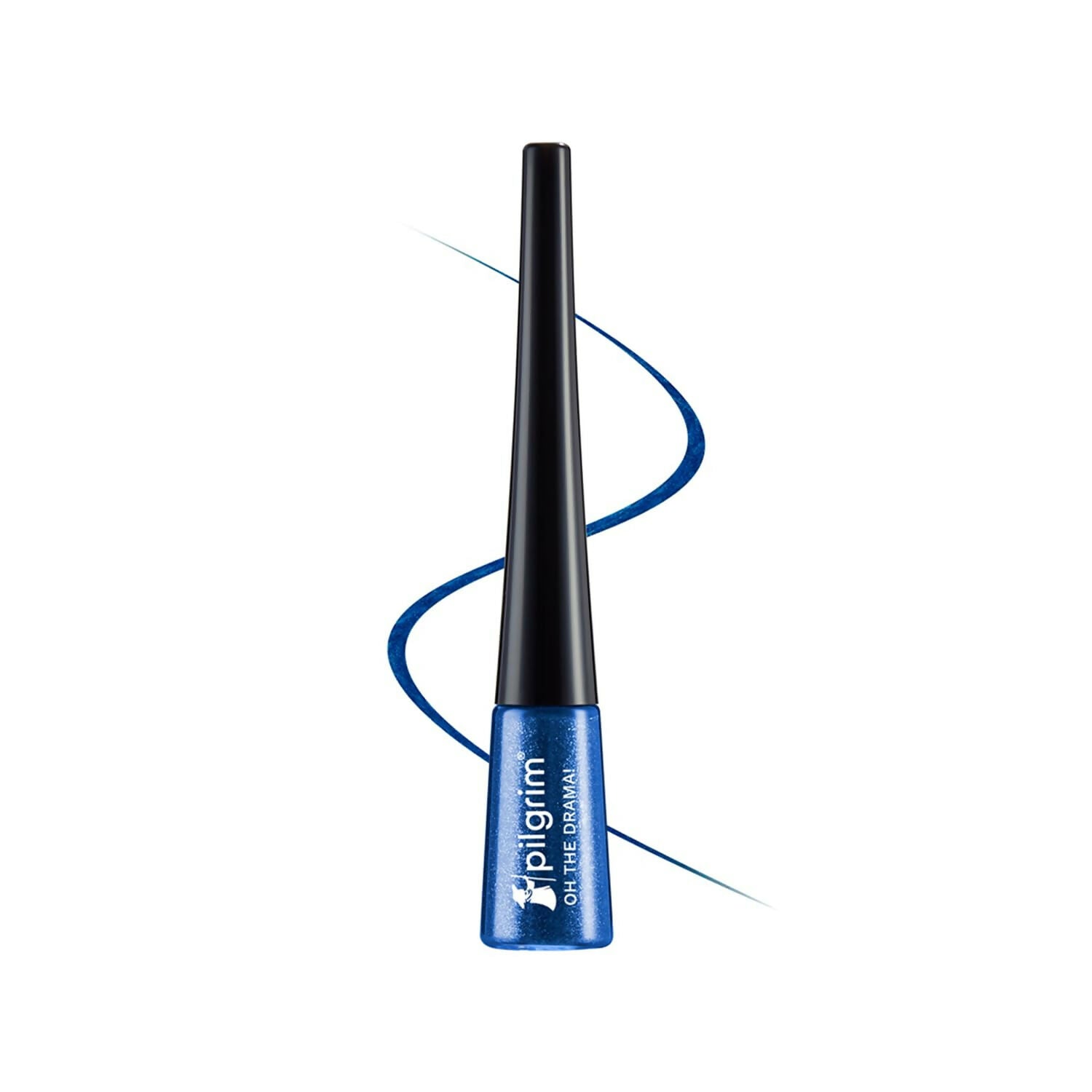 Pilgrim Metallic Eyeliner Blue Rebel, Long Lasting & Smudge Proof Enriched With Argan Oil - Distacart