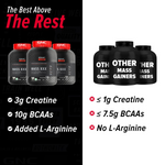 Thumbnail for GNC AMP XXX Mass Gainer Boosts Lean Muscle Gains Flavour Vanilla