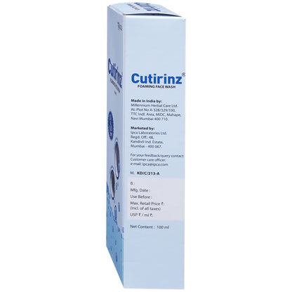 Ipca Cutirinz Foaming Face Wash - Distacart
