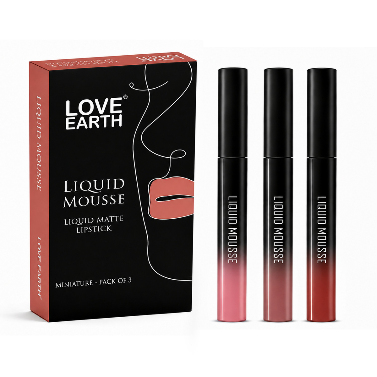 Love Earth Liquid Mousse Matte Lipstick More Brights