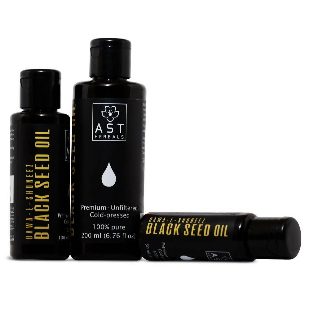 AST Herbals Pure Black Seed Oil (Kalonji Oil) – Unfiltered & Unrefined - Distacart