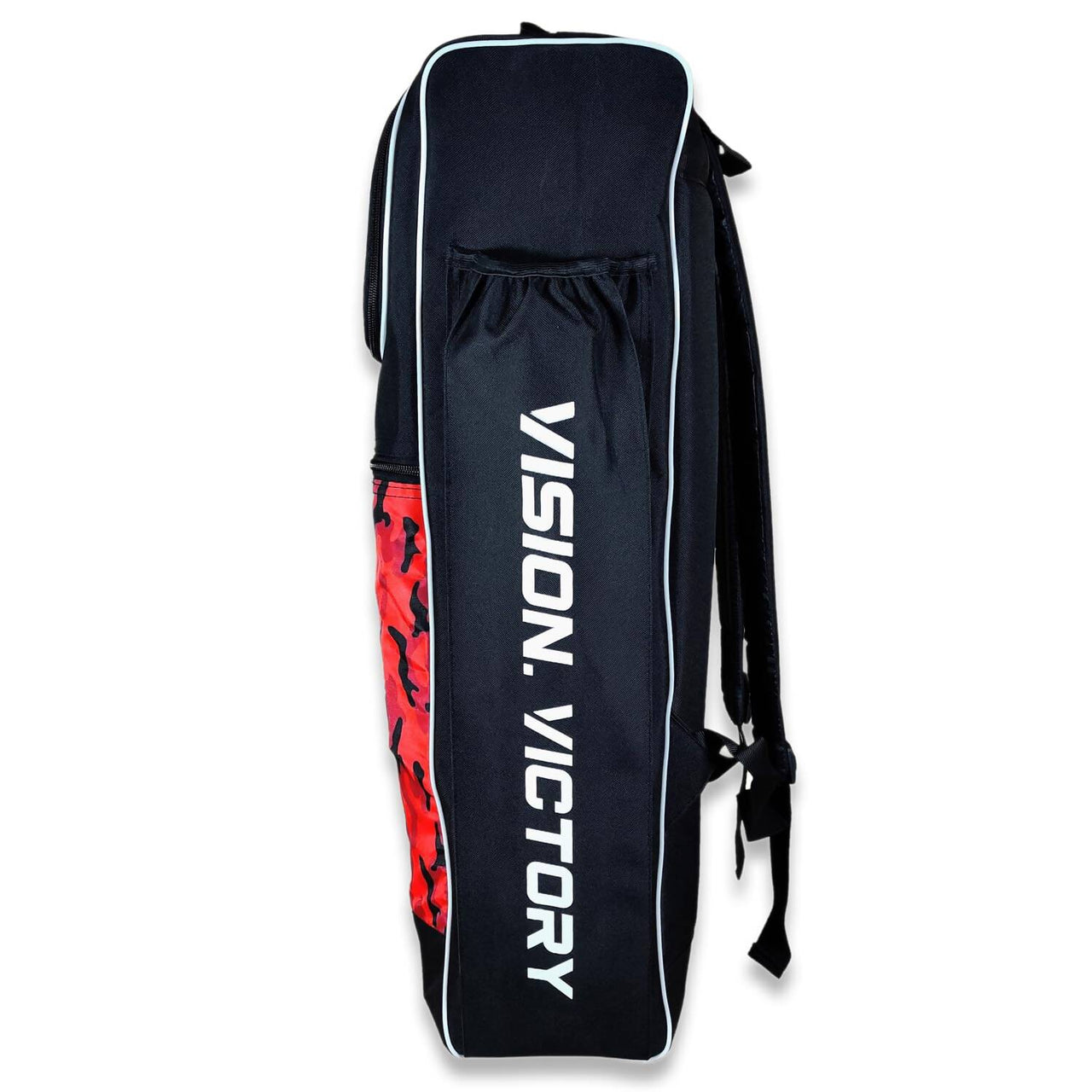 Prokick Megakit Duffle Backpack Cricket Kitbag (Black/Red Camouflage) - Distacart
