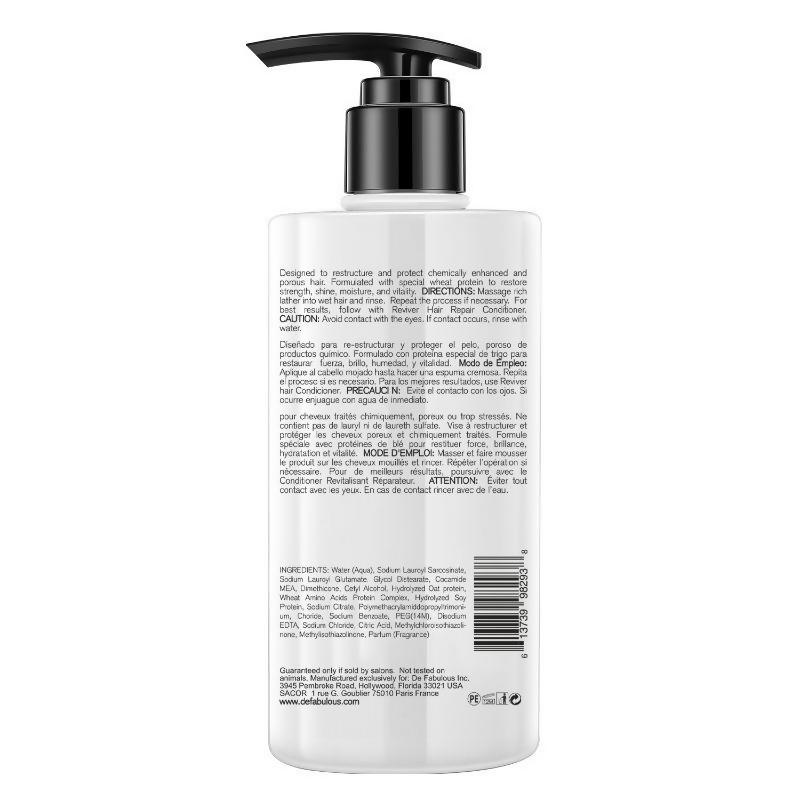 De Fabulous Reviver Hair Repair Shampoo - Distacart