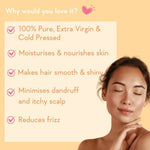 Thumbnail for Wishcare 100% Pure Cold Pressed Castor Oil & Kalonji Black Onion Seed Oil Combo - Distacart
