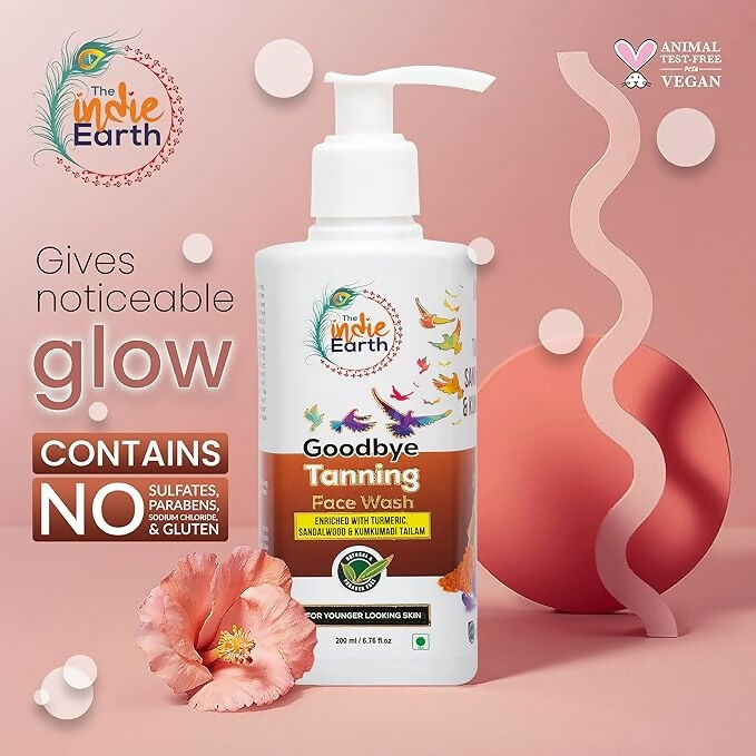 The Indie Earth Goodbye Tanning (Skin Lightening) Facewash - Distacart