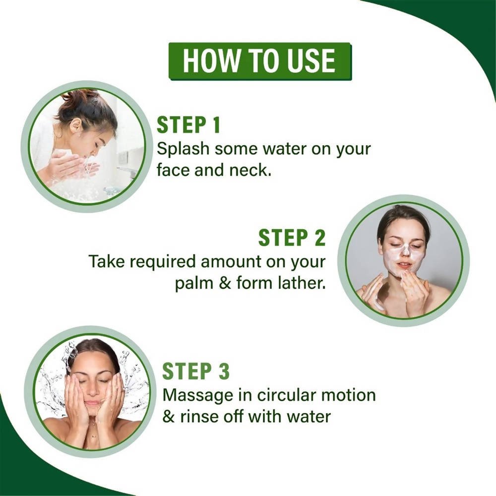 Aaryanveda Tea Tree With Neem Aloevera Face Wash