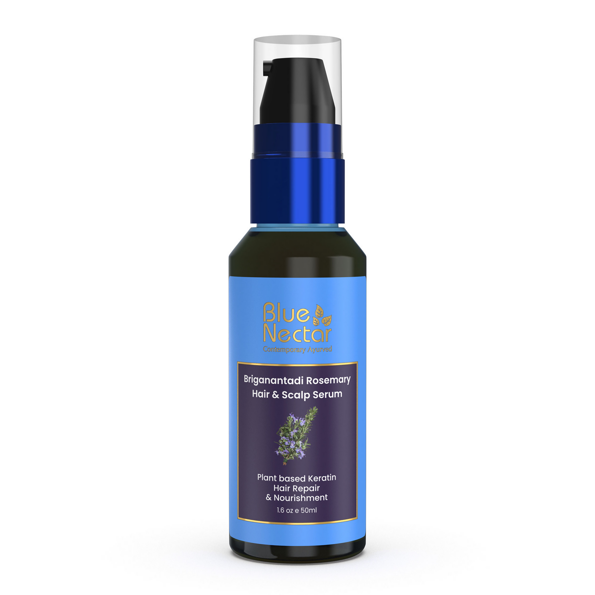 Blue Nectar Rosemary Hair & Scalp Serum - Distacart