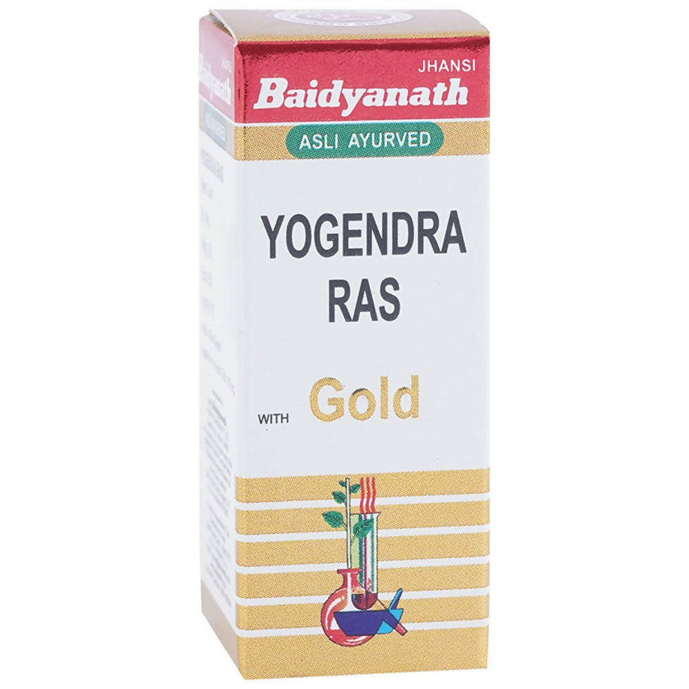 Baidyanath Jhansi Yogendra Ras with Gold - Distacart