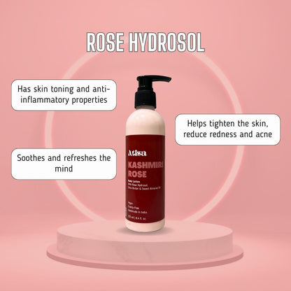 Atisa Kashmiri Rose Body Lotion - Distacart