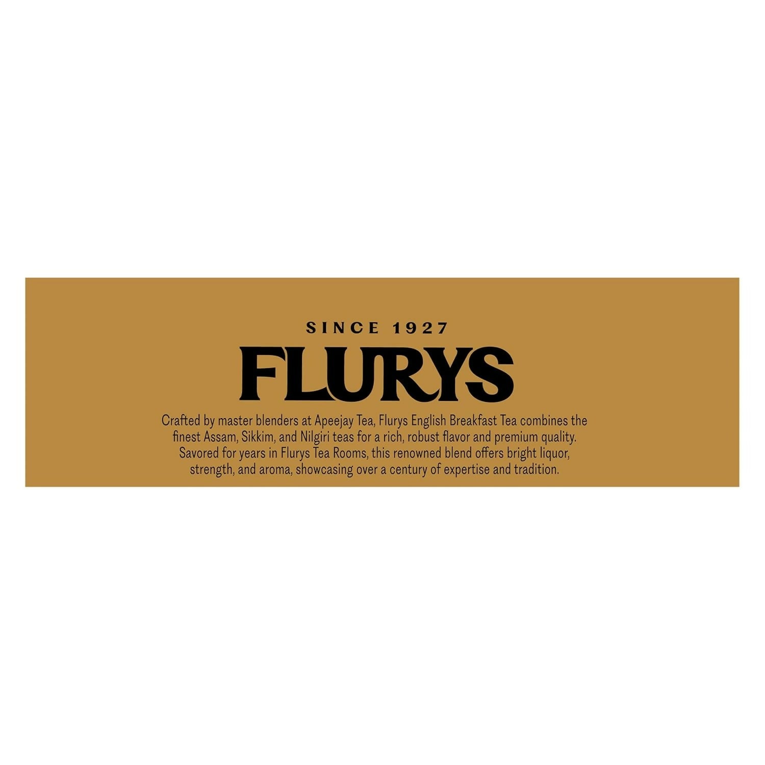 Flurys Distinctive English Breakfast Black Tea Bags - Distacart