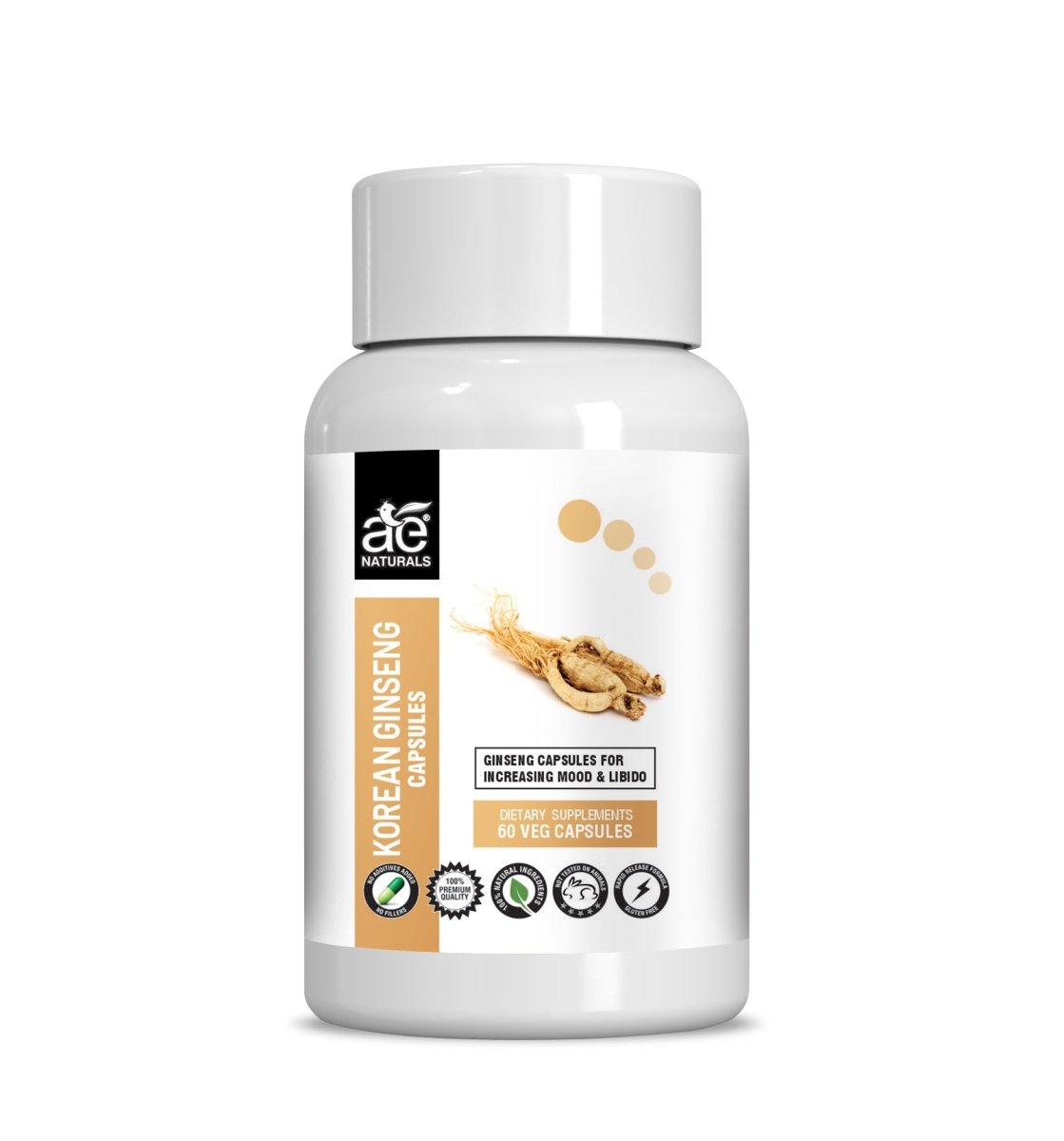 Ae Naturals Korien Ginseng Capsules - Distacart
