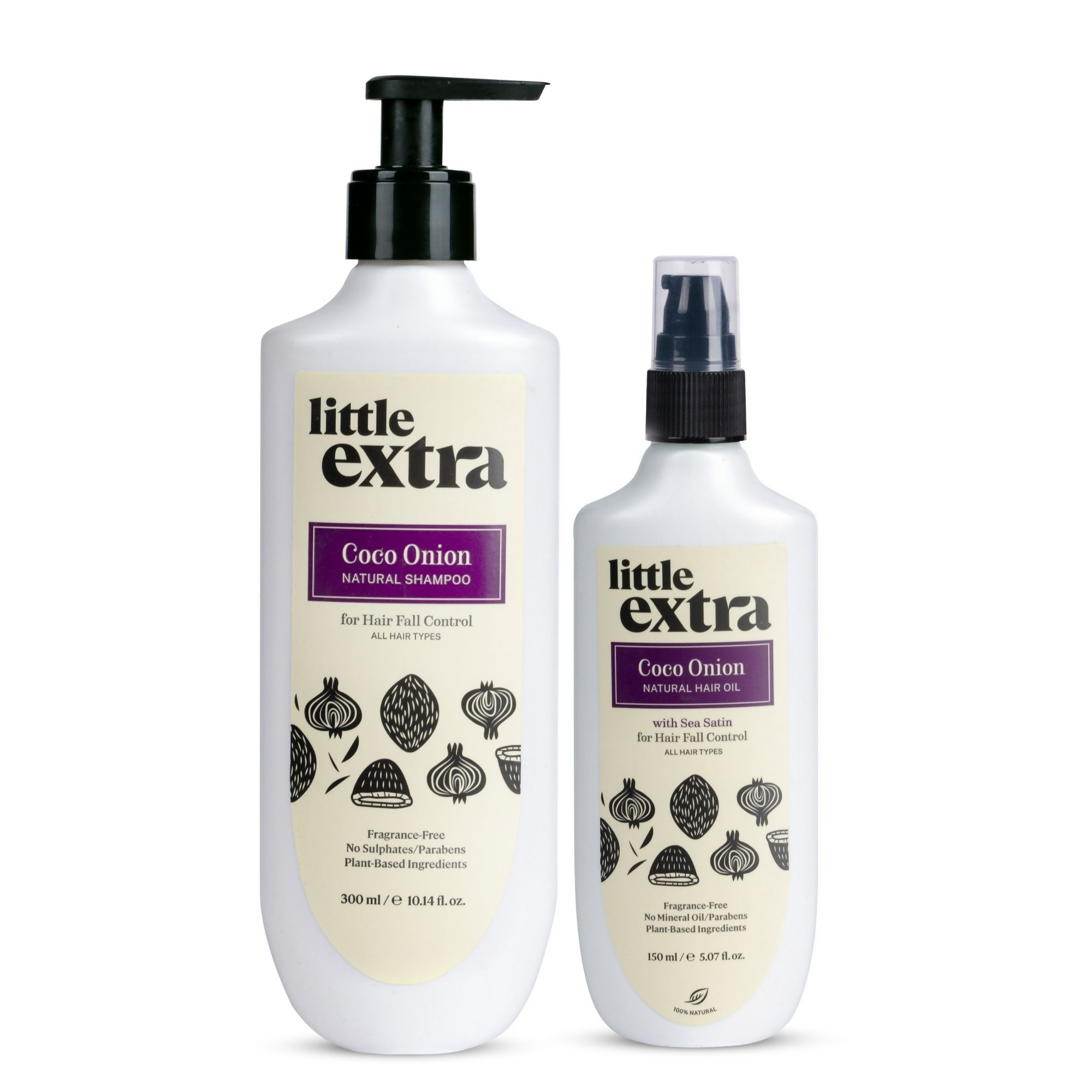 Little Extra Coco Onion Hair Oil & Shampoo - Distacart
