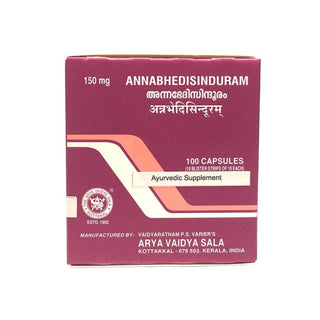 Kottakkal Arya Vaidyasala - Annabhedi Sinduram Capsules