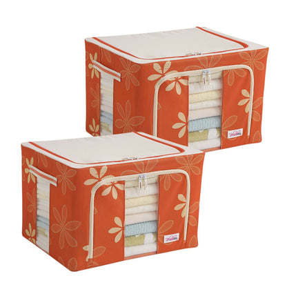 BlushBees Living Box - Wardrobe Organizer, Storage Boxes for Clothes with Zip - Dista