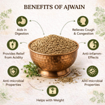 Thumbnail for Village-Organica Ajwain Seeds - Dista