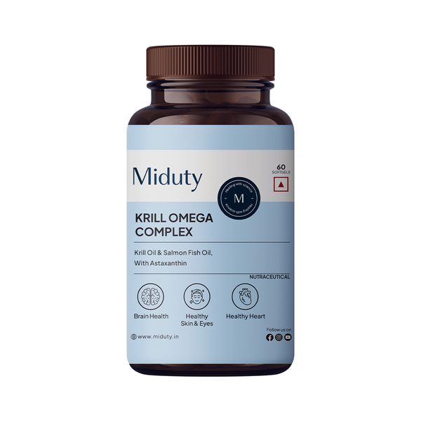 Miduty by Palak Notes Krill Omega Complex Softgels - Distacart