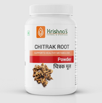 Thumbnail for Krishna's Herbal & Ayurveda Chitrak Root Powder - Distacart
