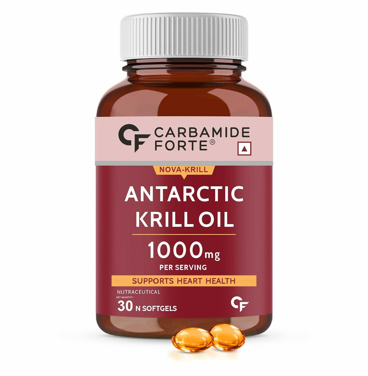 Carbamide Forte Antarctic Krill Oil 1000mg Softgels - Distacart