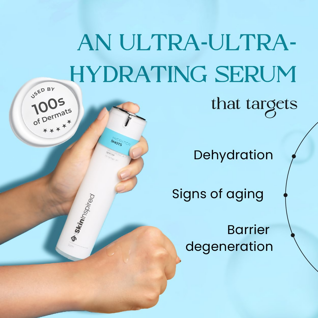 SkinInspired Hydration Shots Hyaluronic Acid Serum - Distacart