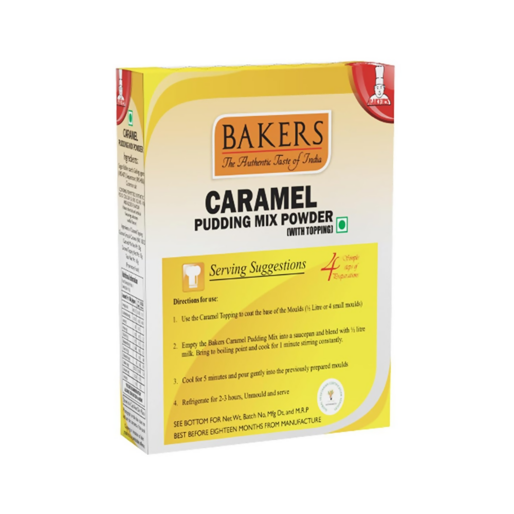 BAKERS Instant Pudding Mix - Caramel Flavor - Dista