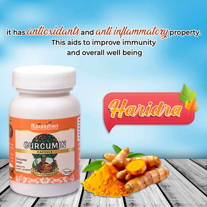 Rajasthan Herbals Curcumin Capsules - Distacart