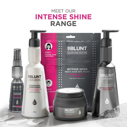 BBlunt Intense Shine Heat Hair Spa Mask With Rice & Silk Protein - Distacart