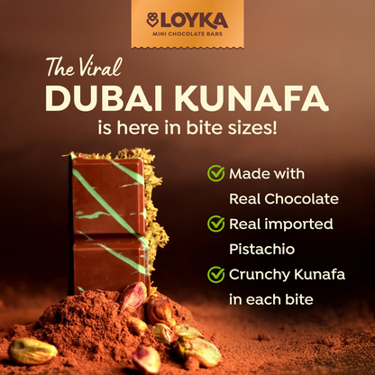 dubai kunafa chocolate bars