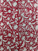 Thumbnail for NOZ2TOZ Floral Printed Flared Knee Length Rayon Kurti For Women - Maroon - Distacart