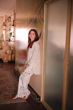 Thumbnail for NOZ2TOZ Women's Floral Printed Stylish Co-Ords Set - White - Distacart